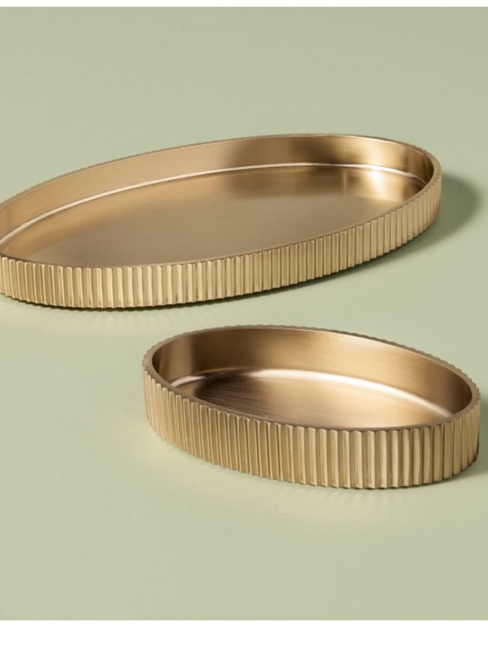 Set of 2 Gold Trinket Dish - Hearth & Hand™ with Magnolia